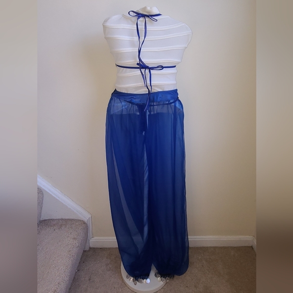 6 Piece Jeanie / Bellydancer Costume NWOT - Picture 7 of 11